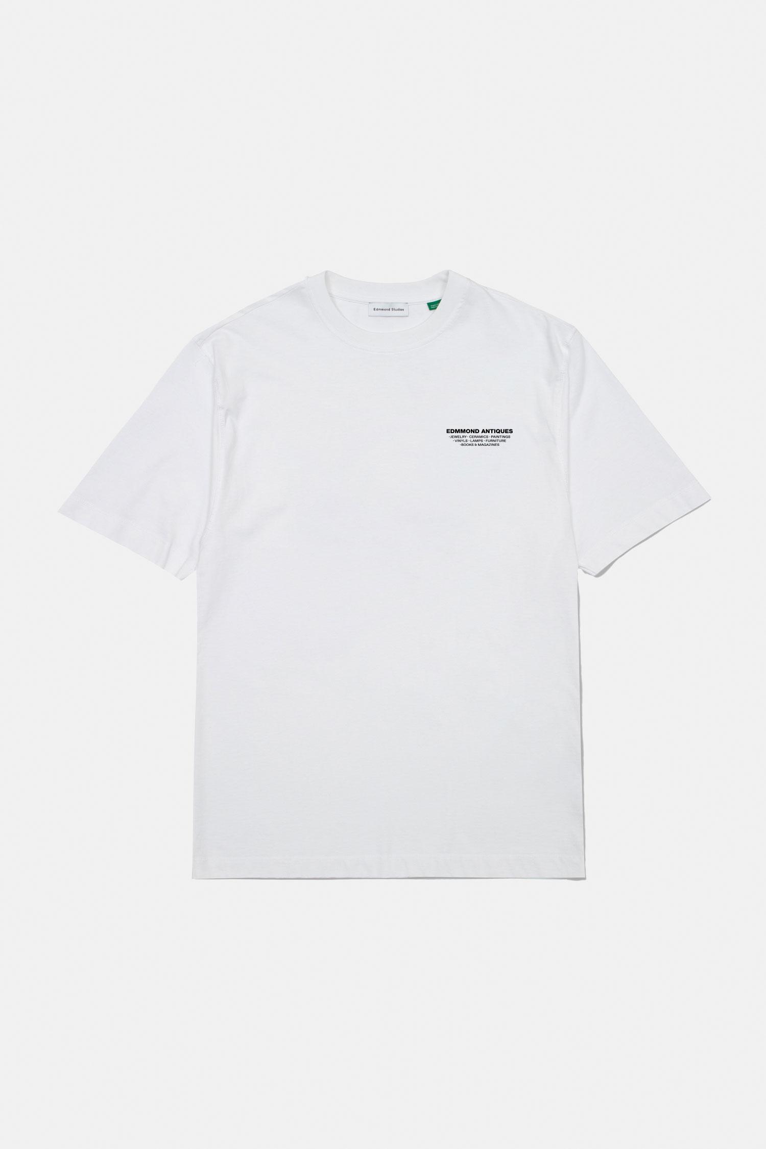 Edmmond Studios Antiques T-Shirt Herren Plain White